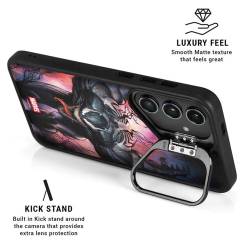 Marvel Venom Absolute Carnage by Adi Granov Galaxy S24 Plus Kickstand Case